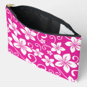 BLAUW HAWAII PATROON IN HEET ROZE ETUI (Open)