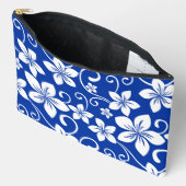 BLAUW HAWAII PATROON IN KONINKLIJK BLAUW ETUI (Open)