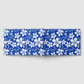 BLAUW HAWAII PATROON IN KONINKLIJK BLAUW GASTENBOEK (Volledig)