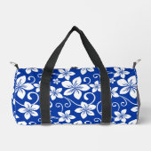 BLAUW HAWAII PATROON IN KONINKLIJK BLAUW PLUNJEZAK (Voorkant)