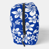 BLAUW HAWAII PATROON IN KONINKLIJK BLAUW TOILETTASJE (Rechts)