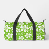 BLAUW HAWAII-PATROON IN LIME PLUNJEZAK (Voorkant)