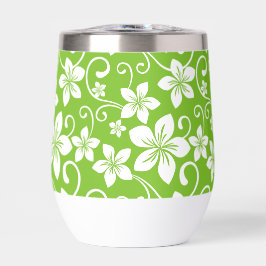 BLAUW HAWAII PATROON IN LIMOEN