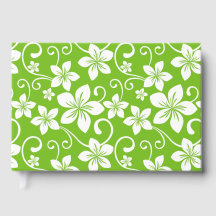 BLAUW HAWAII PATROON IN LIMOEN