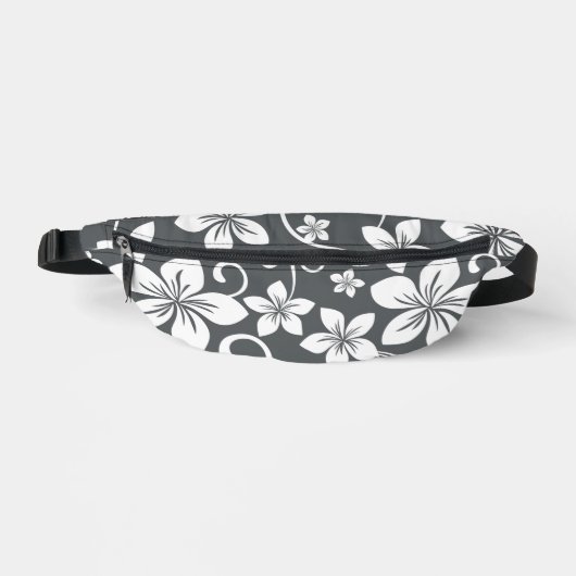 BLAUW HAWAII PATROON IN PEWTER HEUPTASJE (Voorkant)