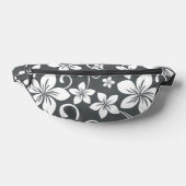 BLAUW HAWAII PATROON IN PEWTER HEUPTASJE (Liggend)