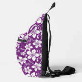 BLAUW HAWAII PATROON IN PRUIM SLING BAG (Rechts)