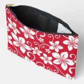 BLAUW HAWAII PATROON IN ROOD ETUI (Open)