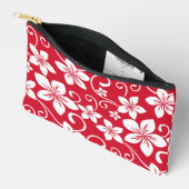 BLAUW HAWAII PATROON IN ROOD ETUI (Open)