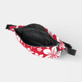 BLAUW HAWAII PATROON IN ROOD HEUPTASJE (Open)