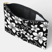 BLAUW HAWAII PATROON IN ZWART ETUI (Open)