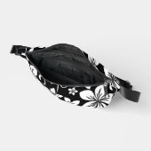 BLAUW HAWAII PATROON IN ZWART HEUPTASJE (Open)