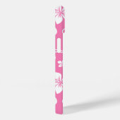 BLAUW HAWAII (PINK) Hoesje-Mate iPhone CASE (Achterkant / Rechts)