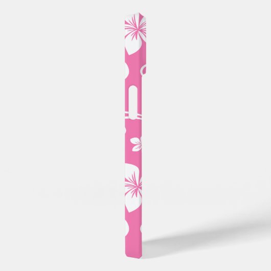 BLAUW HAWAII (PINK) Hoesje-Mate iPhone CASE (Achterkant / Rechts)