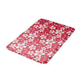 BLAUW HAWAII (RED) BADMAT (Gekanteld)