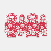 BLAUW HAWAII (RED) BEDANKDOOSJES (Uitgevouwen)