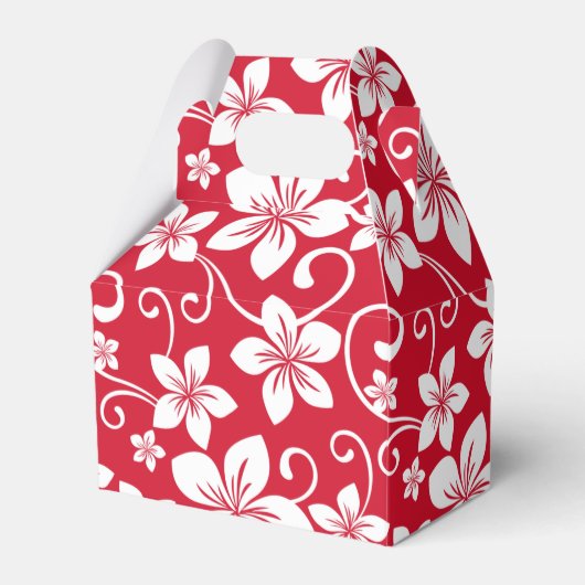 BLAUW HAWAII (RED) BEDANKDOOSJES (Voorkant Zijde)