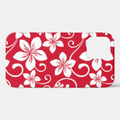 BLAUW HAWAII (RED) Case-Mate iPhone CASE (Achterkant (horizontaal))