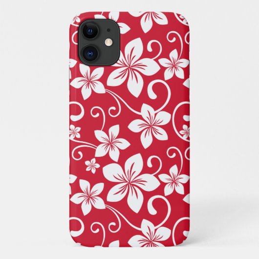BLAUW HAWAII (RED) Case-Mate iPhone CASE (Achterkant)