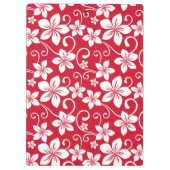 BLAUW HAWAII (RED) KLEMBORD (Achterkant)