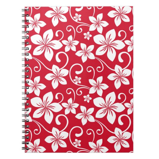 BLAUW HAWAII (RED) NOTITIEBOEK (Voorkant)