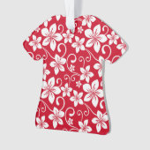 BLAUW HAWAII (RED) ORNAMENT (voorkant)