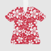 BLAUW HAWAII (RED) ORNAMENT (voorkant)