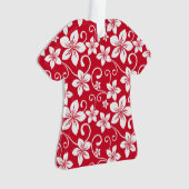 BLAUW HAWAII (RED) ORNAMENT (voorkant)
