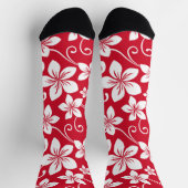 BLAUW HAWAII (RED) SOKKEN (Top)
