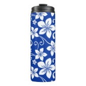 BLAUW HAWAII (ROYAL BLUE) Thermische trommel Thermosbeker (Voorkant)