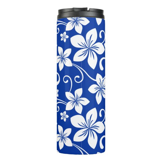 BLAUW HAWAII (ROYAL BLUE) Thermische trommel Thermosbeker (Achterkant)