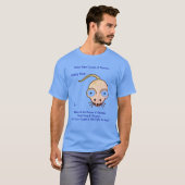 (Blauw) Helden Heldinnen Plezier Illusie Stijlvol T-shirt (Voorkant volledig)