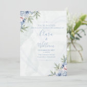 Blauw Hemel -  Kaart (Staand voorkant)