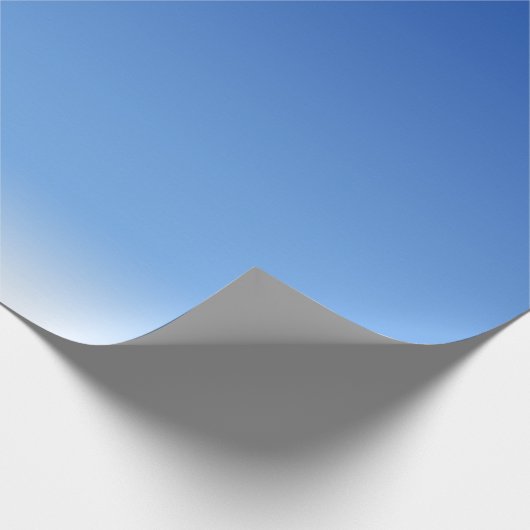 Blauw hemelachtergrondpapier 30 inch hoog cadeaupapier (Hoek)