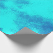 Blauw hemelpapier cadeaupapier (Hoek)