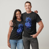 Blauw Hemels Draak T-Shirt | Japanse Fantasy G (Unisex)