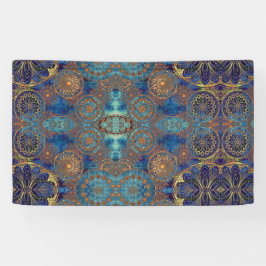 Blauw hemels scroll achtergrond Youtube selfies Spandoek