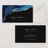 blauw hemelsgewijs visitekaartje (Voorkant / Achterkant)