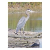 Blauw Heron tafelkleed (Voorkant)