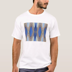 Blauw herstellend shirt