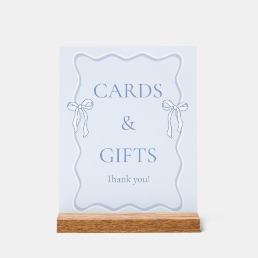 Blauw Het binden van de knoop Vrijgezellenfeest Ka Acryl Bord (Voorkant)