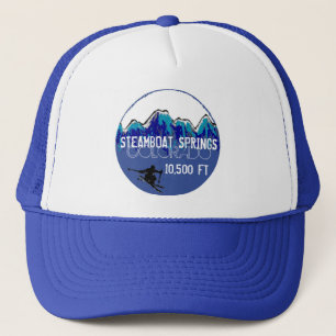 Blauw het themapet van Colorado van de Lentes van Trucker Pet