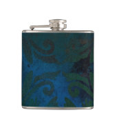 blauw heupfles (Voorkant)