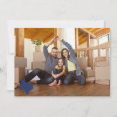 Blauw Hey Y'all - Verhuisd naar Texas Aankondiging (Achterkant)