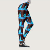 blauw hippiemeisje leggings (Rechts)