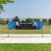 Blauw Honkbal Softbal Dugout Banner Sportteam (Insitu)