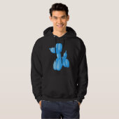 Blauw Hoodie (Voorkant volledig)