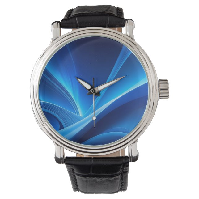 blauw horloge (Voorkant)