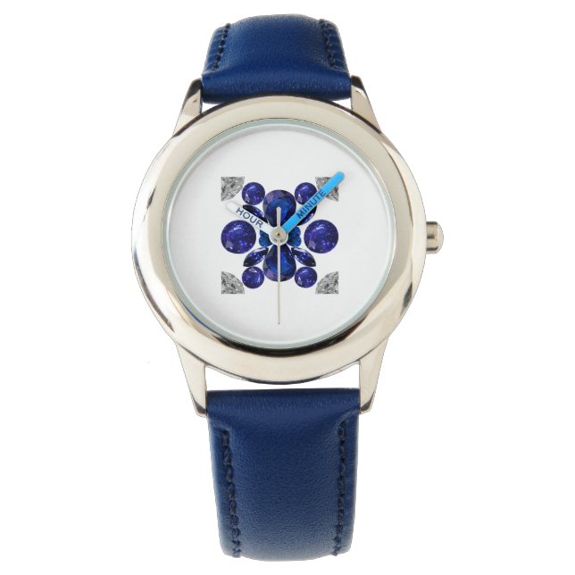 Blauw Horloge (Voorkant)
