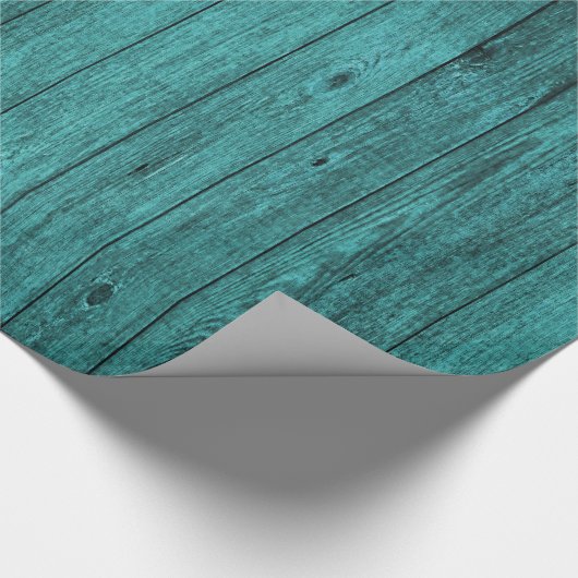 blauw hout cadeaupapier (Hoek)